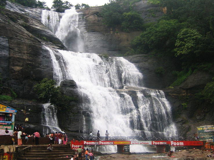 6. Courtallam Waterfall